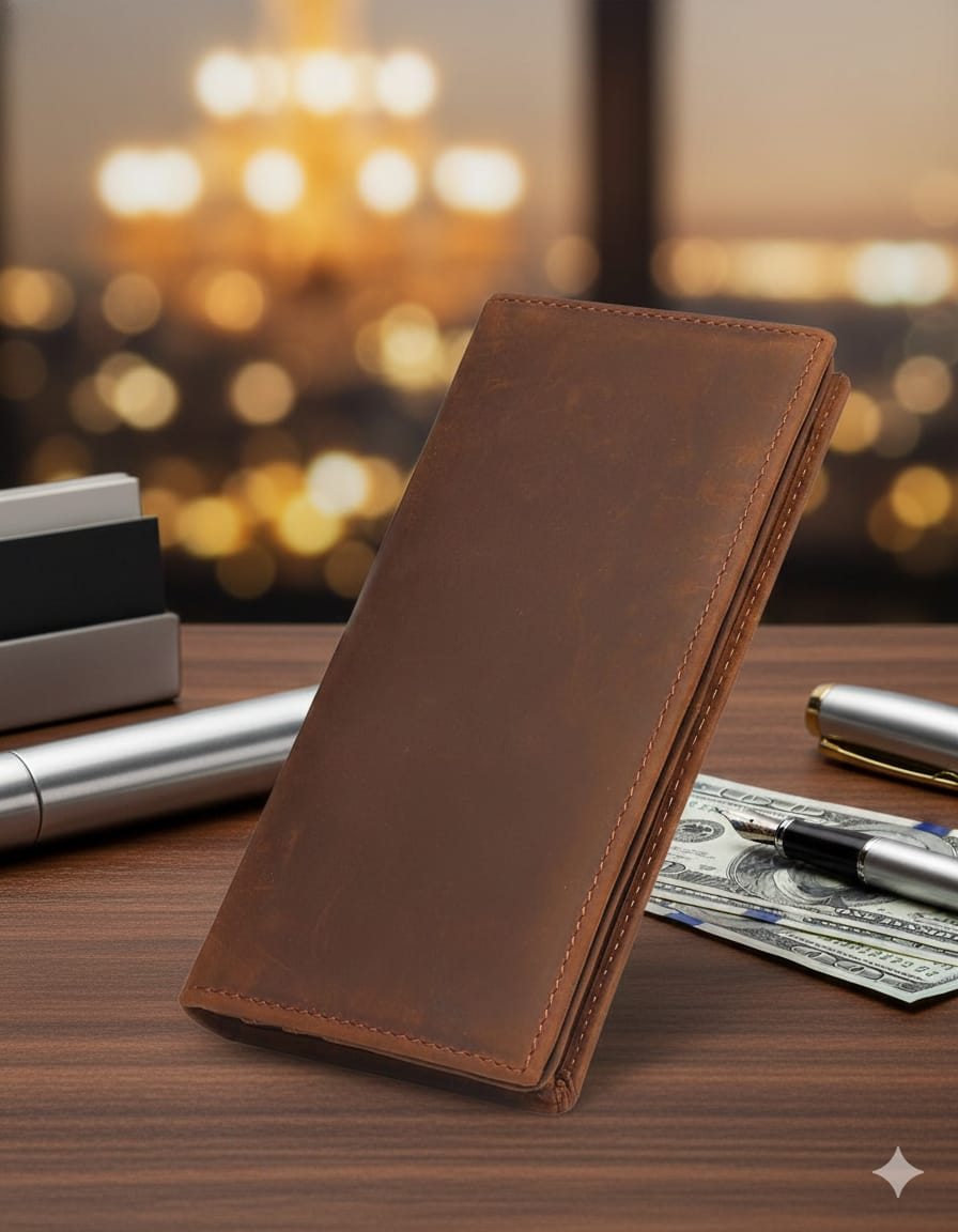 Vintage Bifold Long Wallet